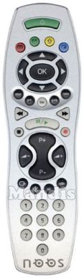 Equivalent remote control NOOS DIGITAL BOX