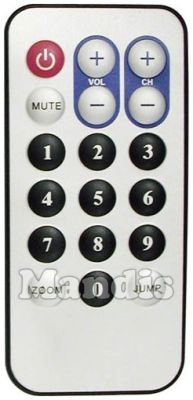 Equivalent remote control ADDON DTV-2 GO