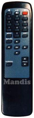 Equivalent remote control PALSAT PALSATMAGIC+