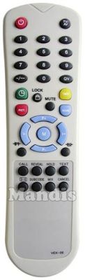 Equivalent remote control 1ONE CRT 15 F-1