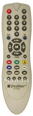 Equivalent remote control NEXT WAVE CX6000