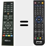 Replacement remote control for RC39105 (Q18519)