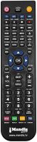Replacement remote control MEDIACOM MHDI60T