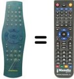 Replacement remote control 97P1R2CCF0