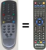 Replacement remote control LG KCE20J3RX