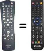 Replacement remote control Philips RT184