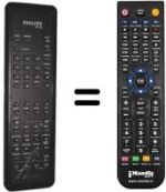 Replacement remote control Philips RT736
