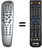 Replacement remote control Philips 29PT5322-01