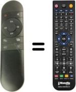 Replacement remote control HVS50200