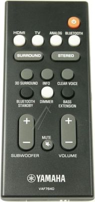 Original remote control YAMAHA YAS-108 (VAF7640)