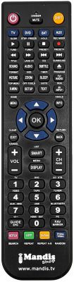 Replacement remote control NordMende PRESTIGE 72 IMC Replacement remote control NordMende PRESTIGE 72 IMC
