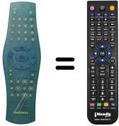 Replacement remote control 97P1R2CCF0