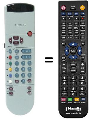 Replacement remote control Philips ML329523