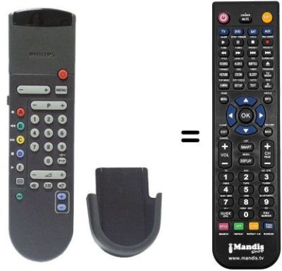 Replacement remote control Philips RC7515 / 01 Replacement remote control Philips RC7515 / 01