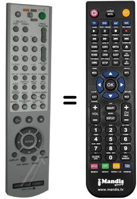 Replacement remote control RMT-V503