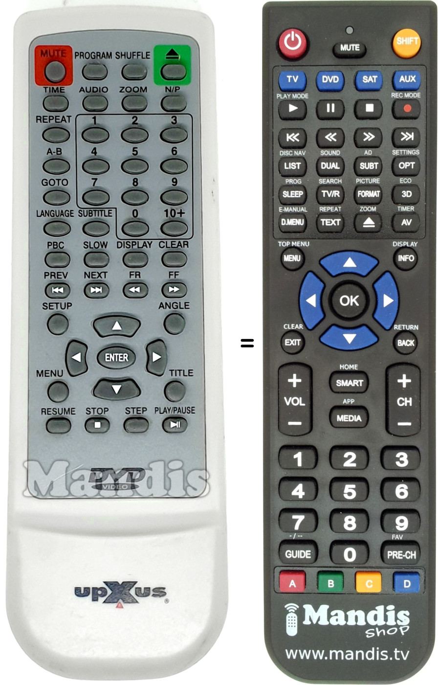 Replacement remote control KM-168
