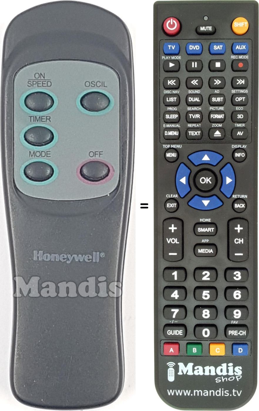 Replacement remote control REMCON2043