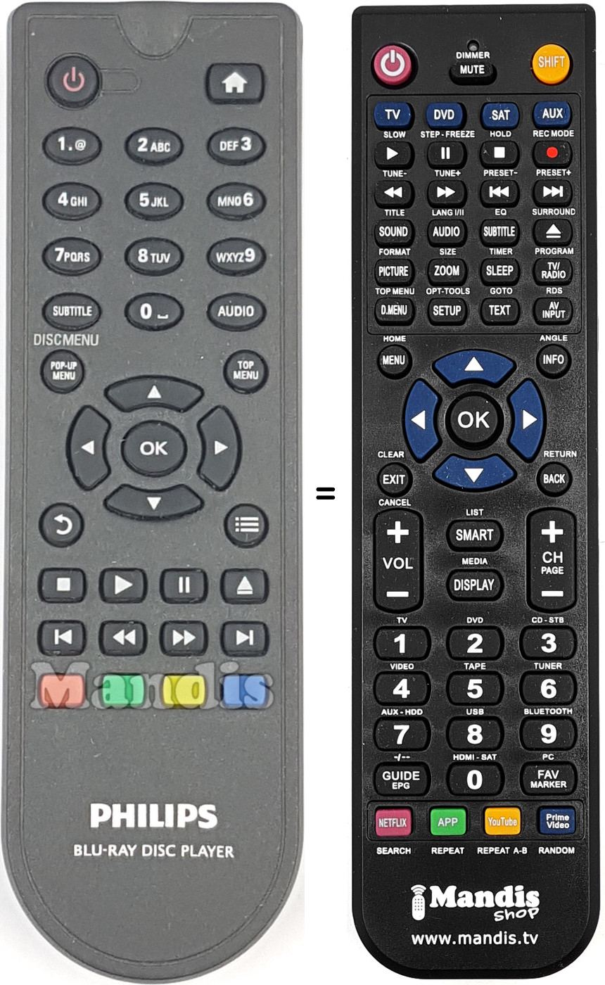 Replacement remote control REMCON2190