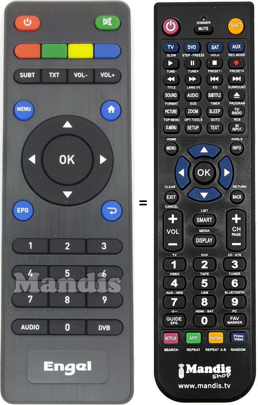 Replacement remote control EN1020