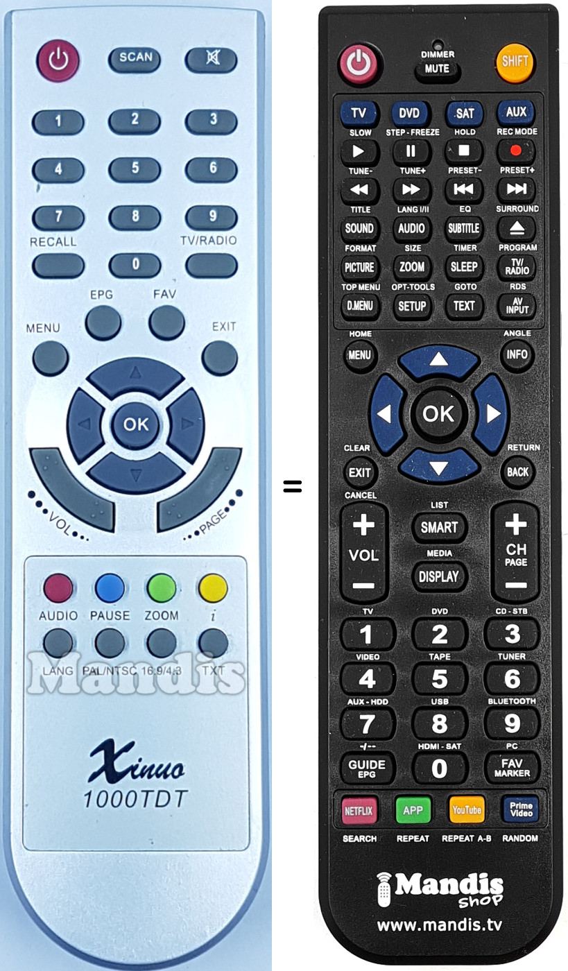 Replacement remote control KH6517