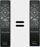 Original remote control RMF-ED003 (149207916)