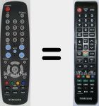 Original remote control TM1260 (AA83-00653A)