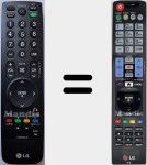 Original remote control AKB74115501