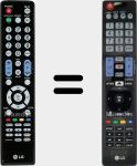 Original remote control AKB74115502