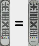 Original remote control RC 1063 (30050086)