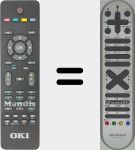 Original remote control RC 1063 (30050086)