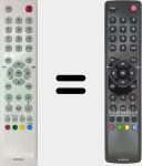 Original remote control RC3000E02 (06-RC3000E-RM202AA)