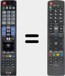 Original remote control AKB72915238