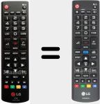 Original remote control AKB75055702