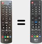 Original remote control AKB75055702