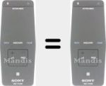 Original remote control RMF-TX100E (149295011)