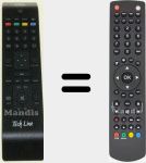 Original remote control RC 1910 (30070046)