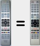 Remote control for CT-8054