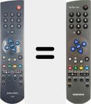 Original remote control Tele Pilot 807 C (296420611700)