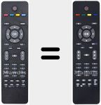 Original remote control LC11S16DVB-T (20464930)