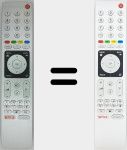 Original remote control TS4187R-7