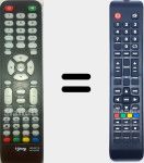 Original remote control 306045097FHUN006 (894526-24S17T2)