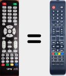 Original remote control 306045097FHUN006 (894526-24S17T2)