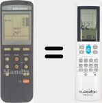 Universal remote control Aircoplus (42530)