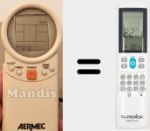 Universal remote control Aircoplus (42530)