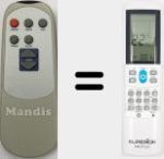Universal remote control Aircoplus (42530)