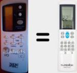 Universal remote control Aircoplus (42530)