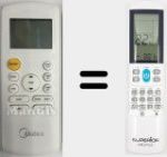 Universal remote control Aircoplus (42530)