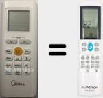 Universal remote control Aircoplus (42530)