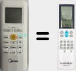 Universal remote control Aircoplus (42530)
