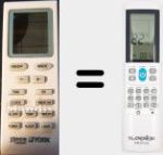 Universal remote control Aircoplus (42530)